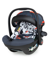 Wow 2 Car Seat Bundle Charcoal Mister Fox