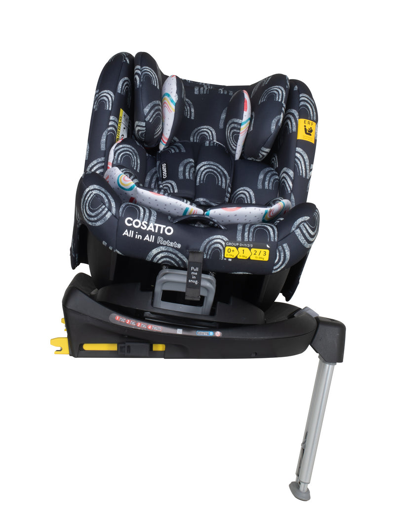 All in All Rotate Group 0+123 Car Seat Night Rainbow - Carseat - Cosatto Ireland