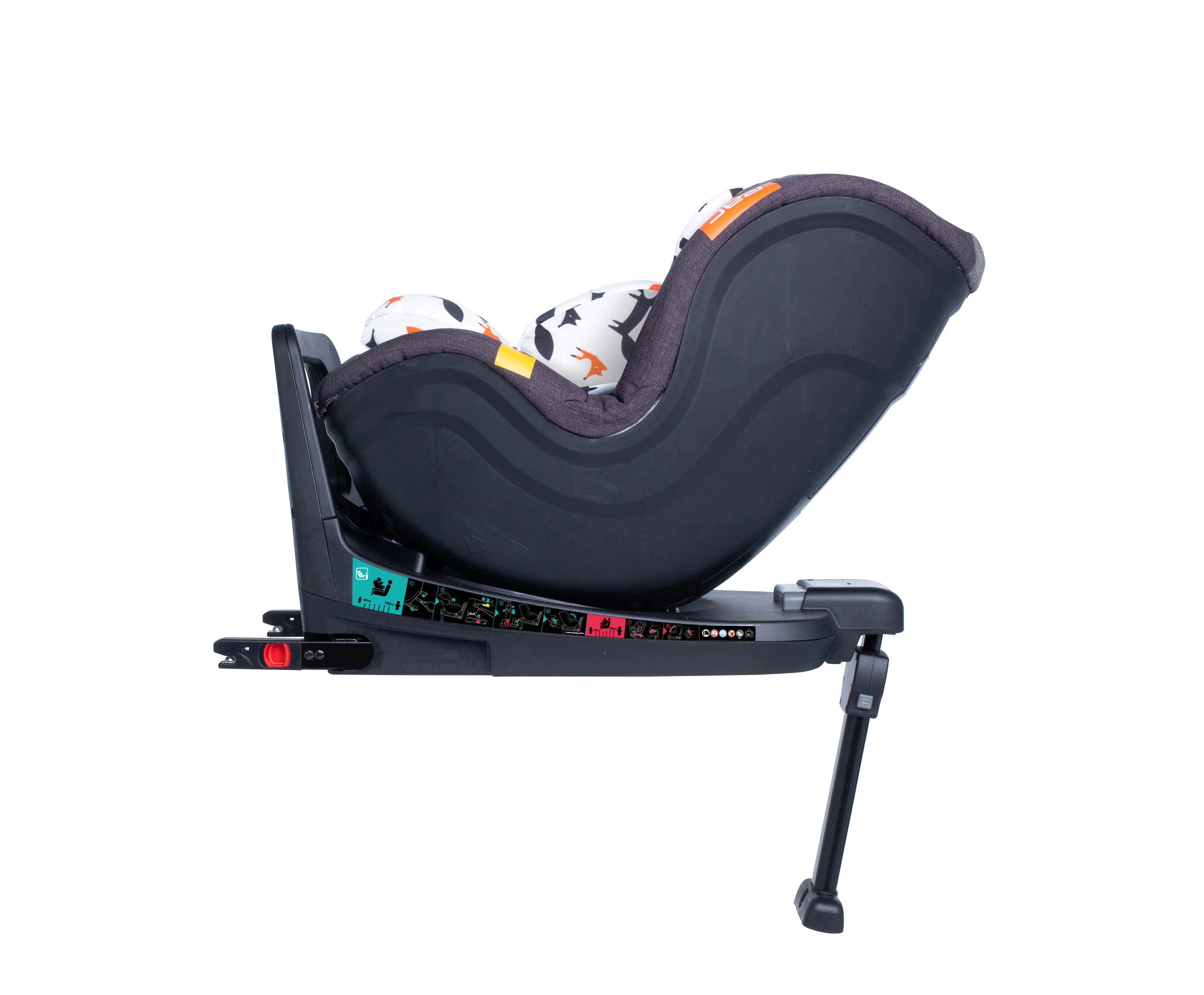 Come and Go I-Rotate I-Size Car seat Mister Fox