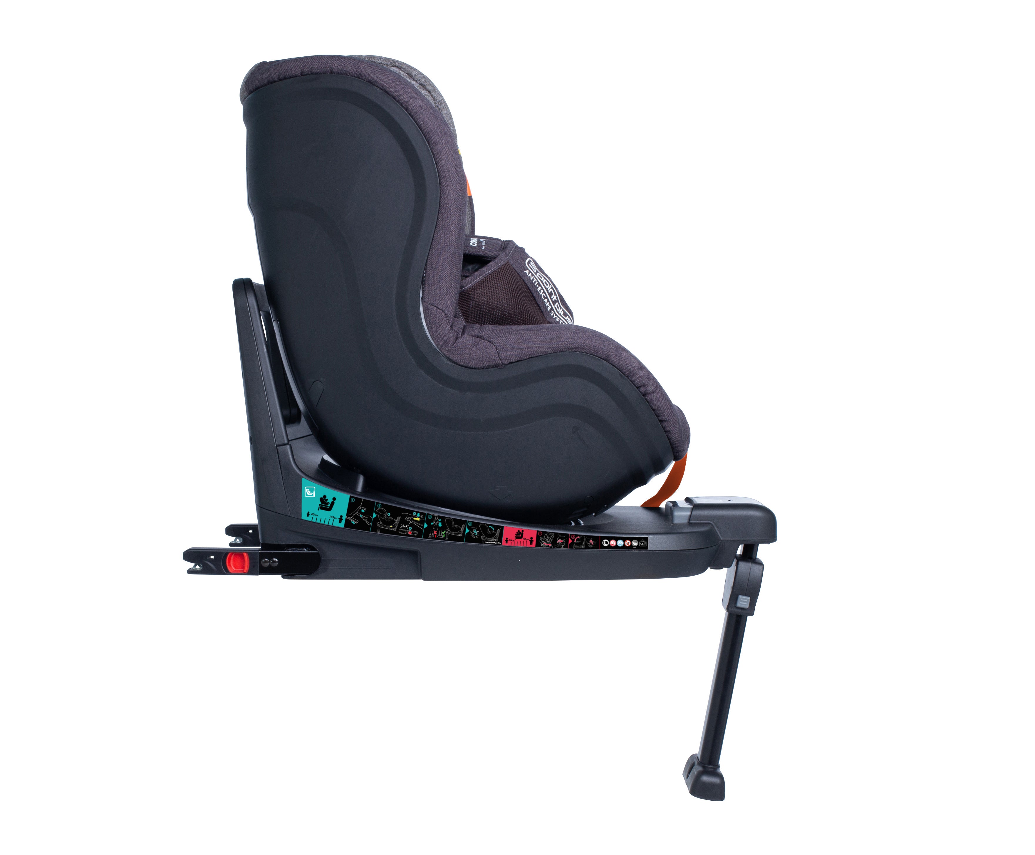 Come and Go I-Rotate I-Size Car seat Mister Fox