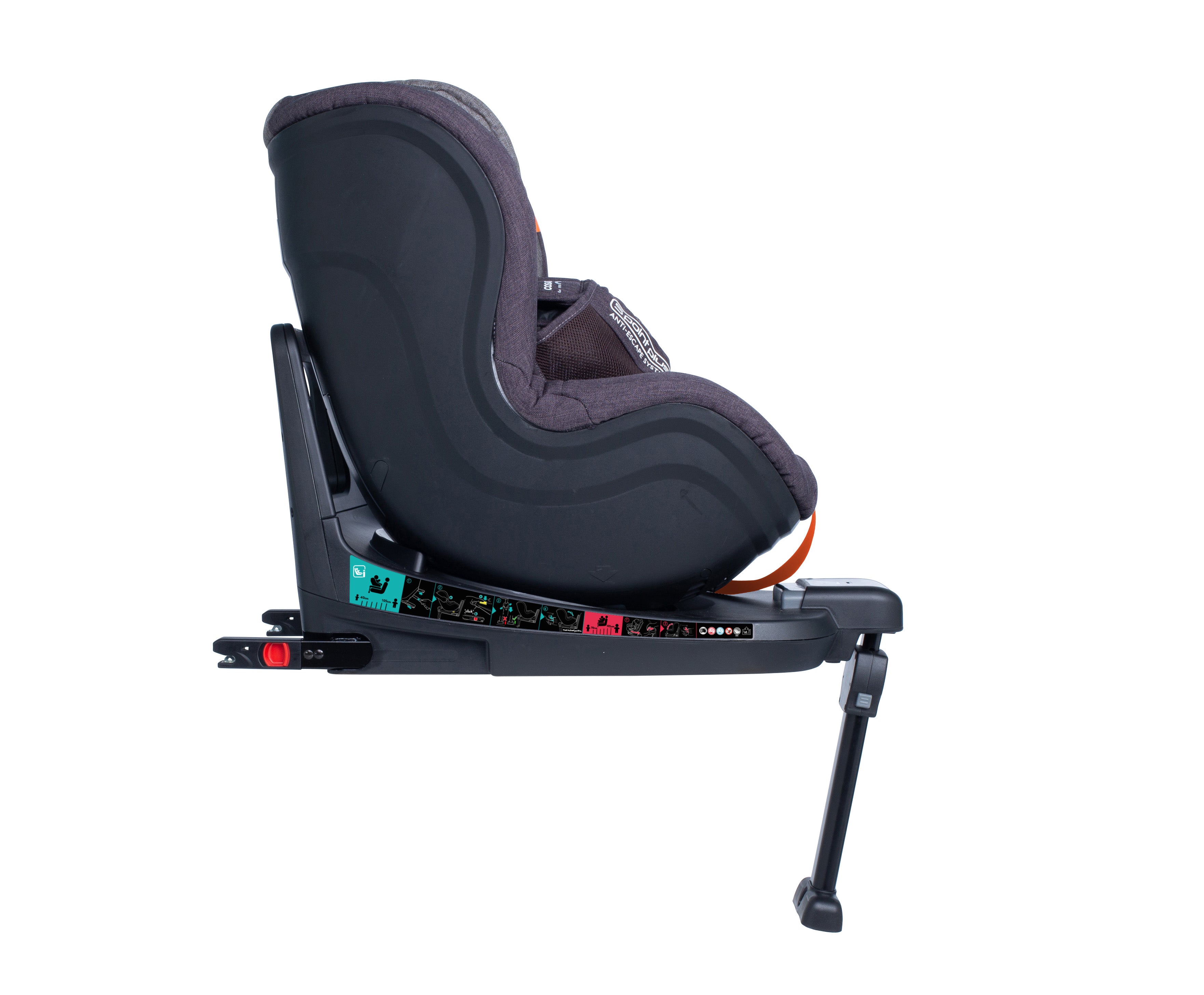 Come and Go I-Rotate I-Size Car seat Mister Fox