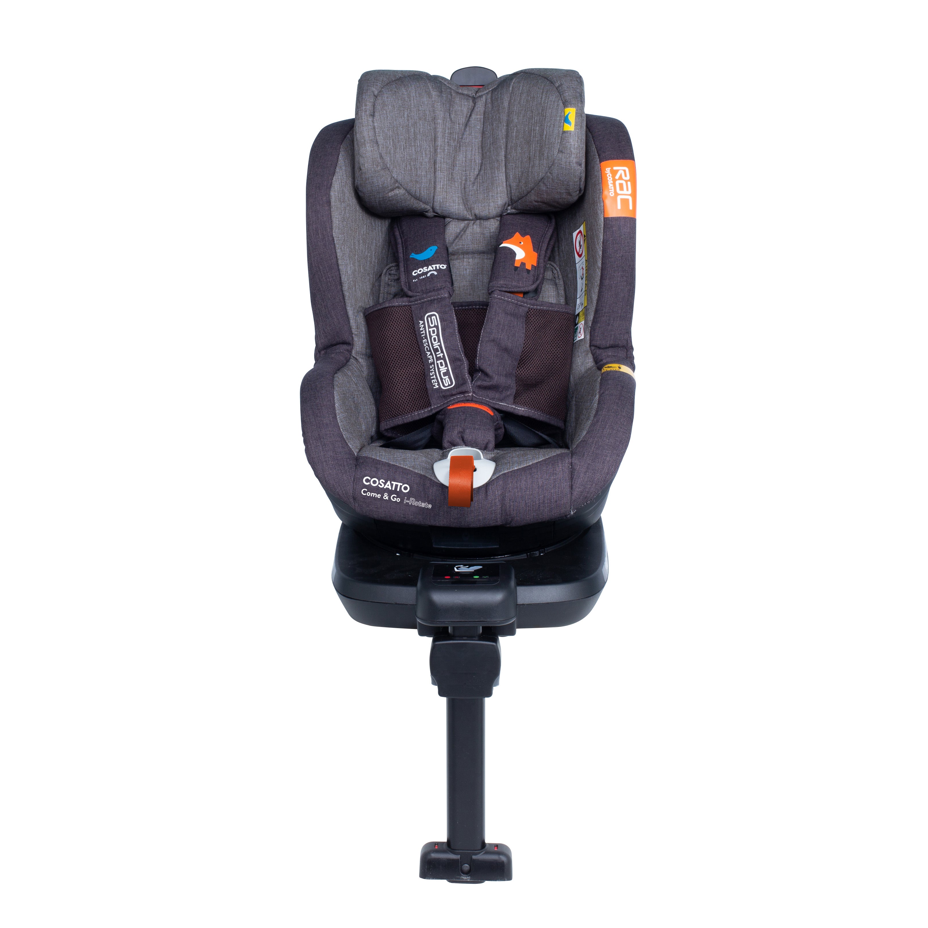 Come and Go I-Rotate I-Size Car seat Mister Fox
