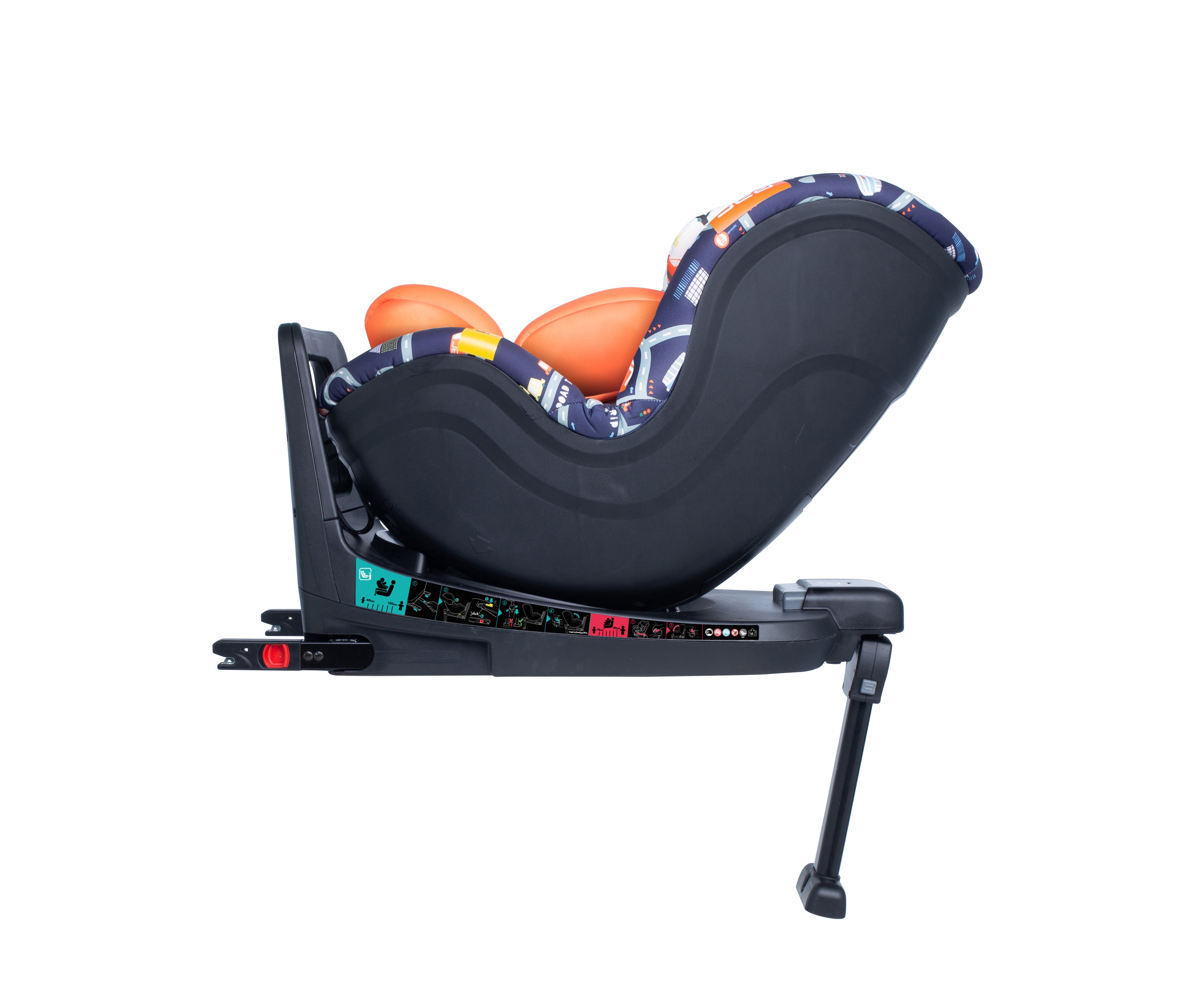 Come and Go I-Rotate I-Size Car seat Road Map