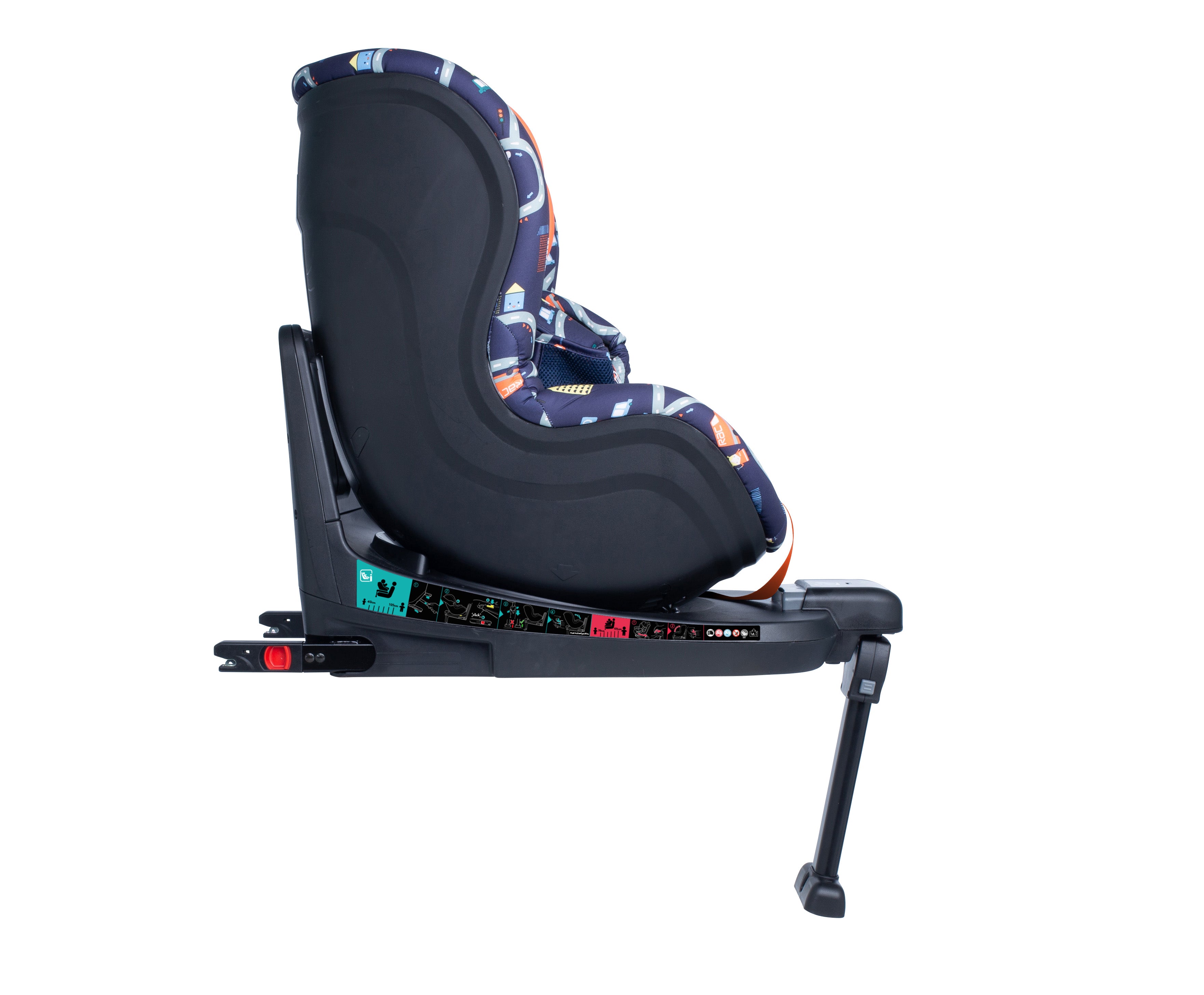 Come and Go I-Rotate I-Size Car seat Road Map