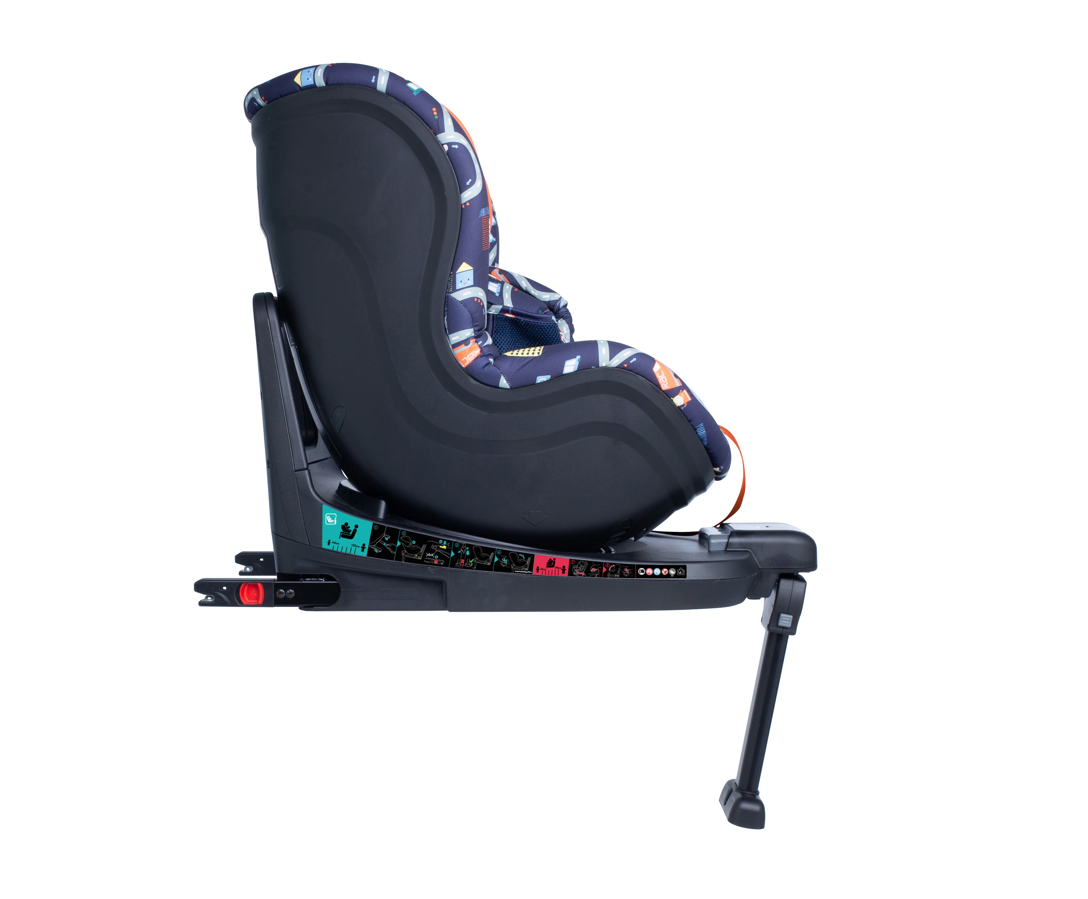 Come and Go I-Rotate I-Size Car seat Road Map