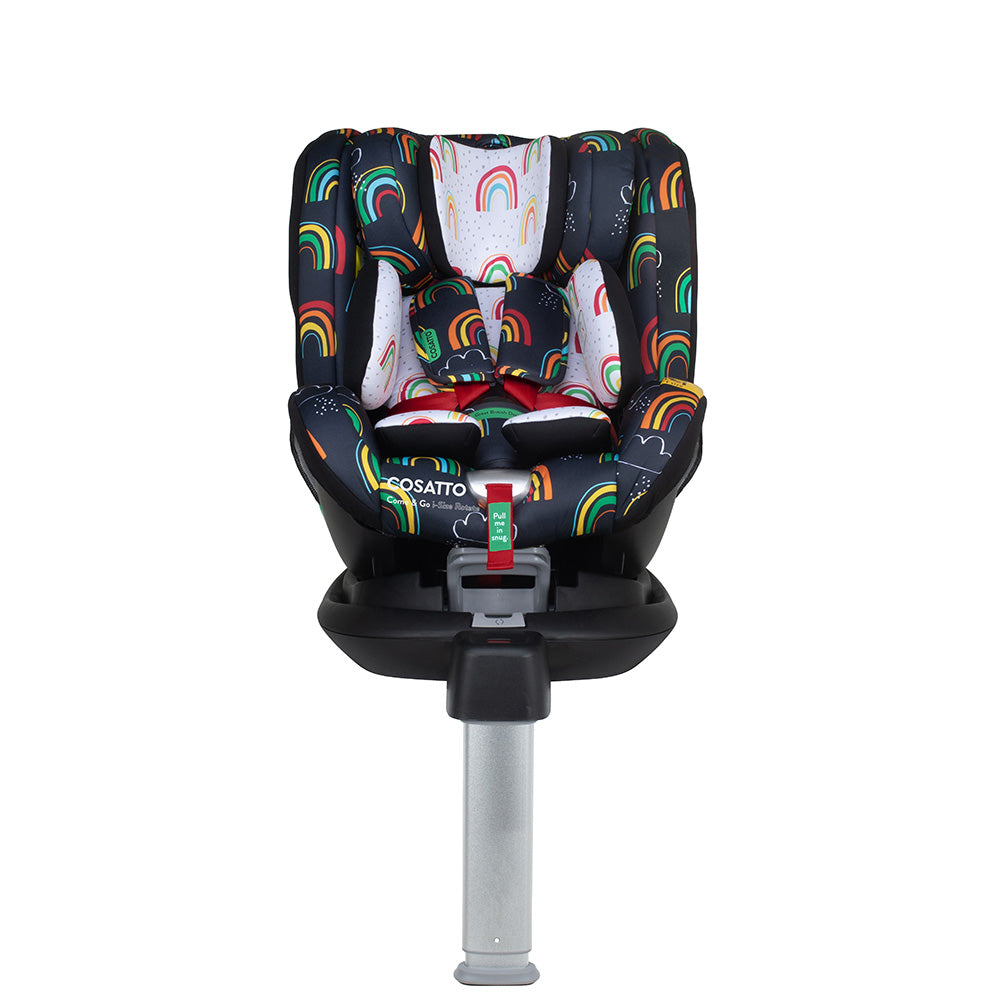 Come and Go i-Size Rotate Car Seat Disco Rainbow (5PP)