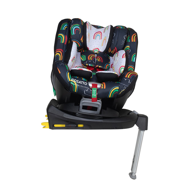 Come and Go i-Size Rotate Car Seat Disco Rainbow (5PP) - Carseat - Cosatto Ireland