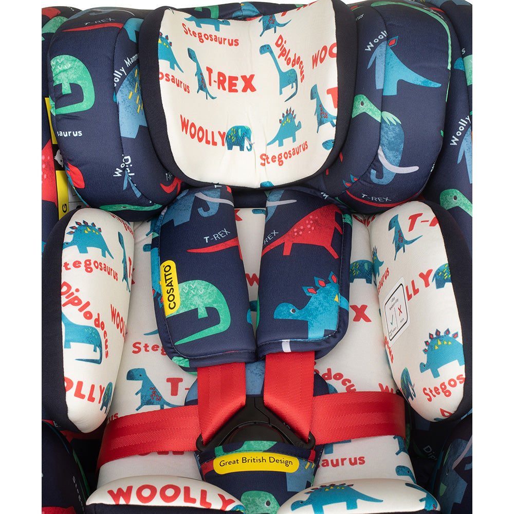 Come and Go i-Size Rotate Car Seat D is for Dino (5PP)