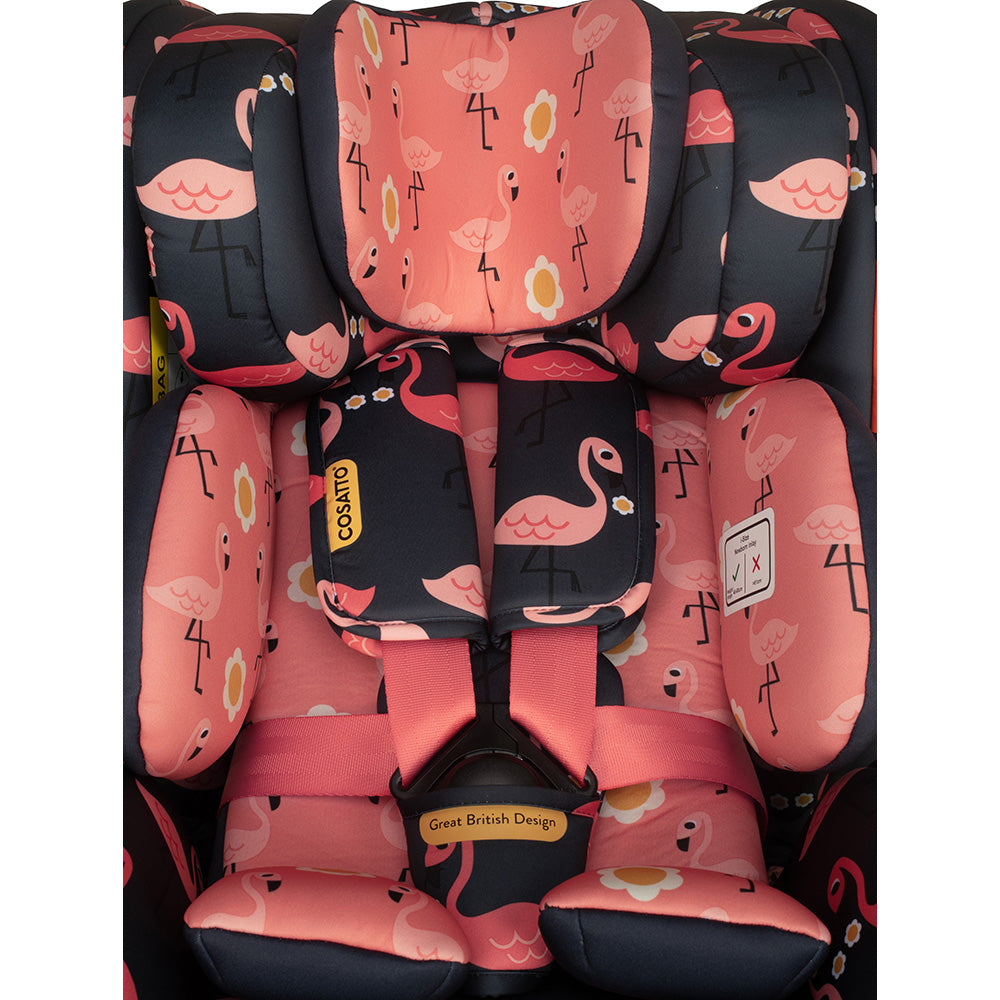 Come and Go i-Size Rotate Car Seat Flamingo (5PP)