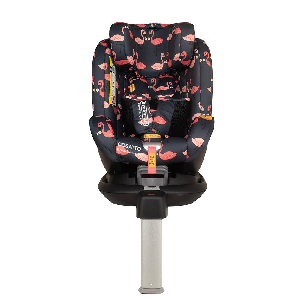 Come and Go i Size Rotate Car Seat Flamingo 5PP Cosatto Ireland
