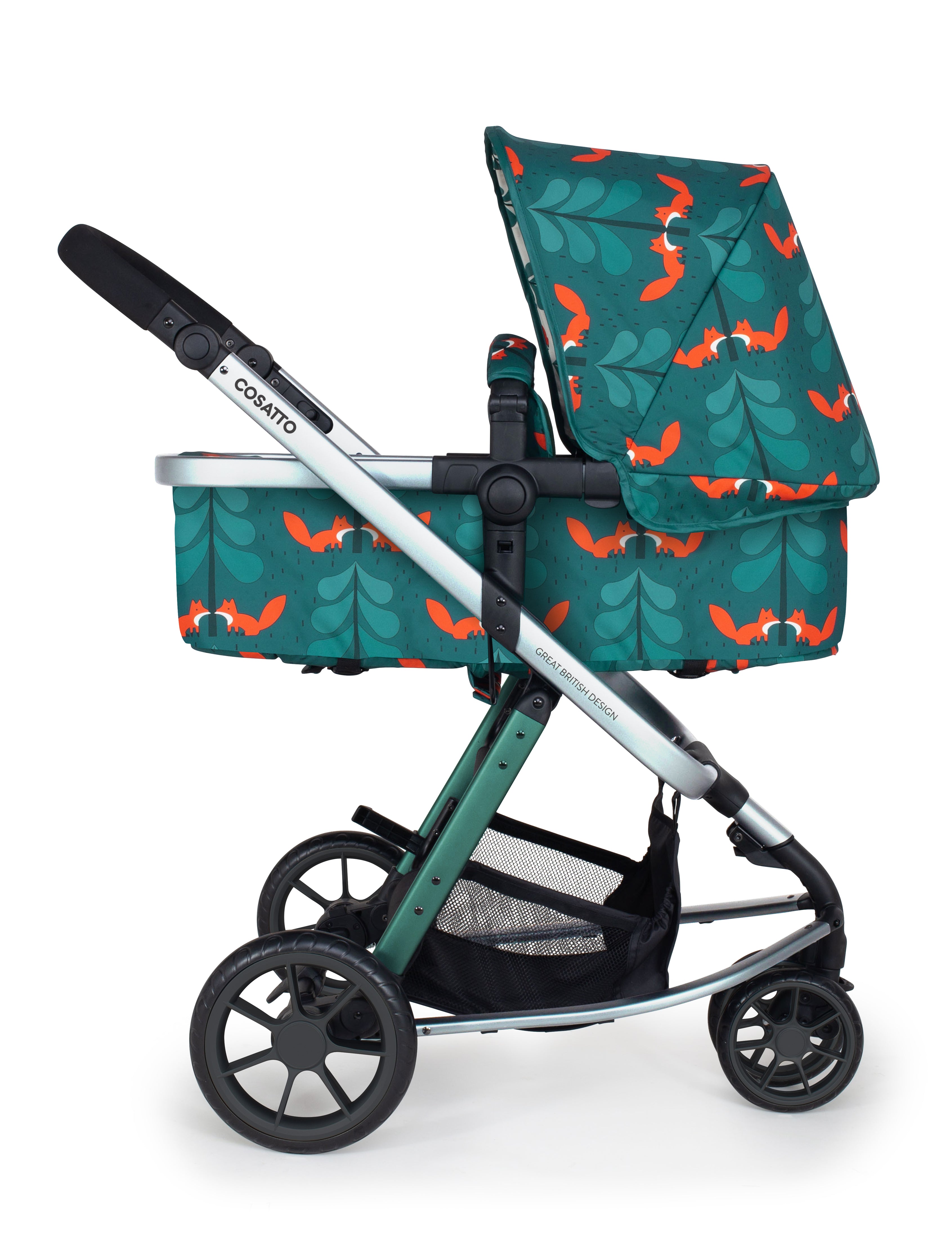 Giggle 2 in 1 i-Size Bundle Fox Friends