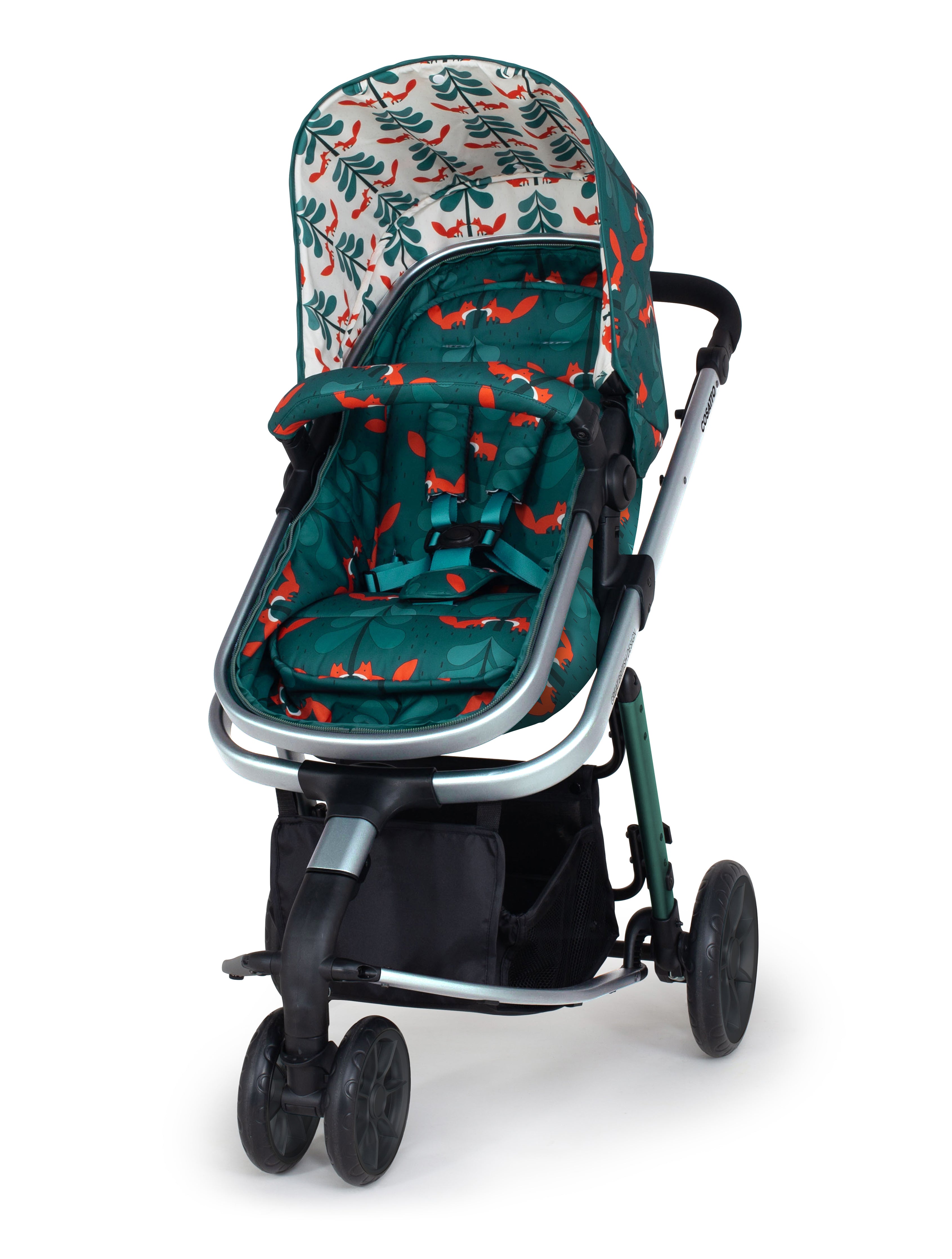 Giggle 2 in 1 i-Size Bundle Fox Friends