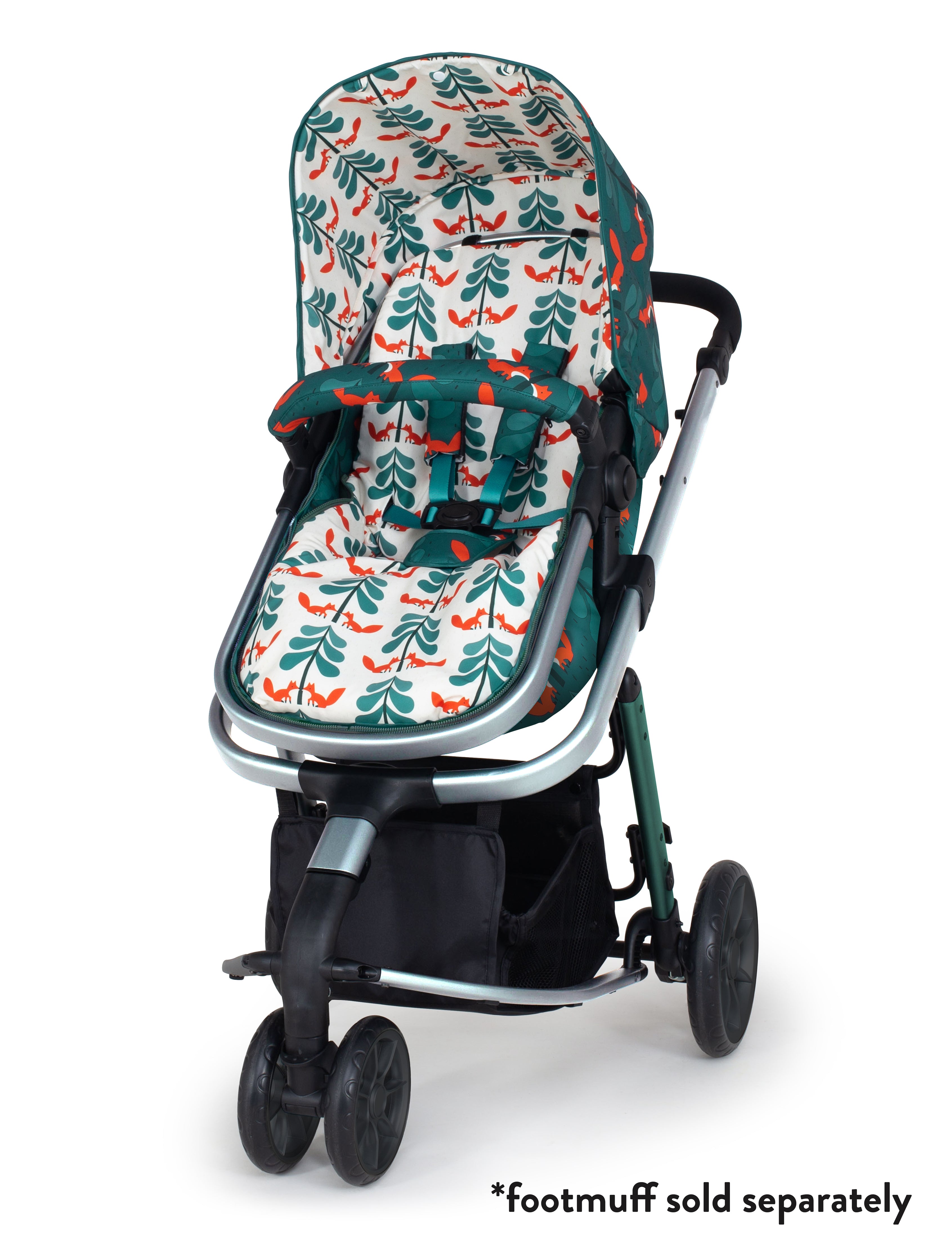 Giggle 2 in 1 i-Size Bundle Fox Friends