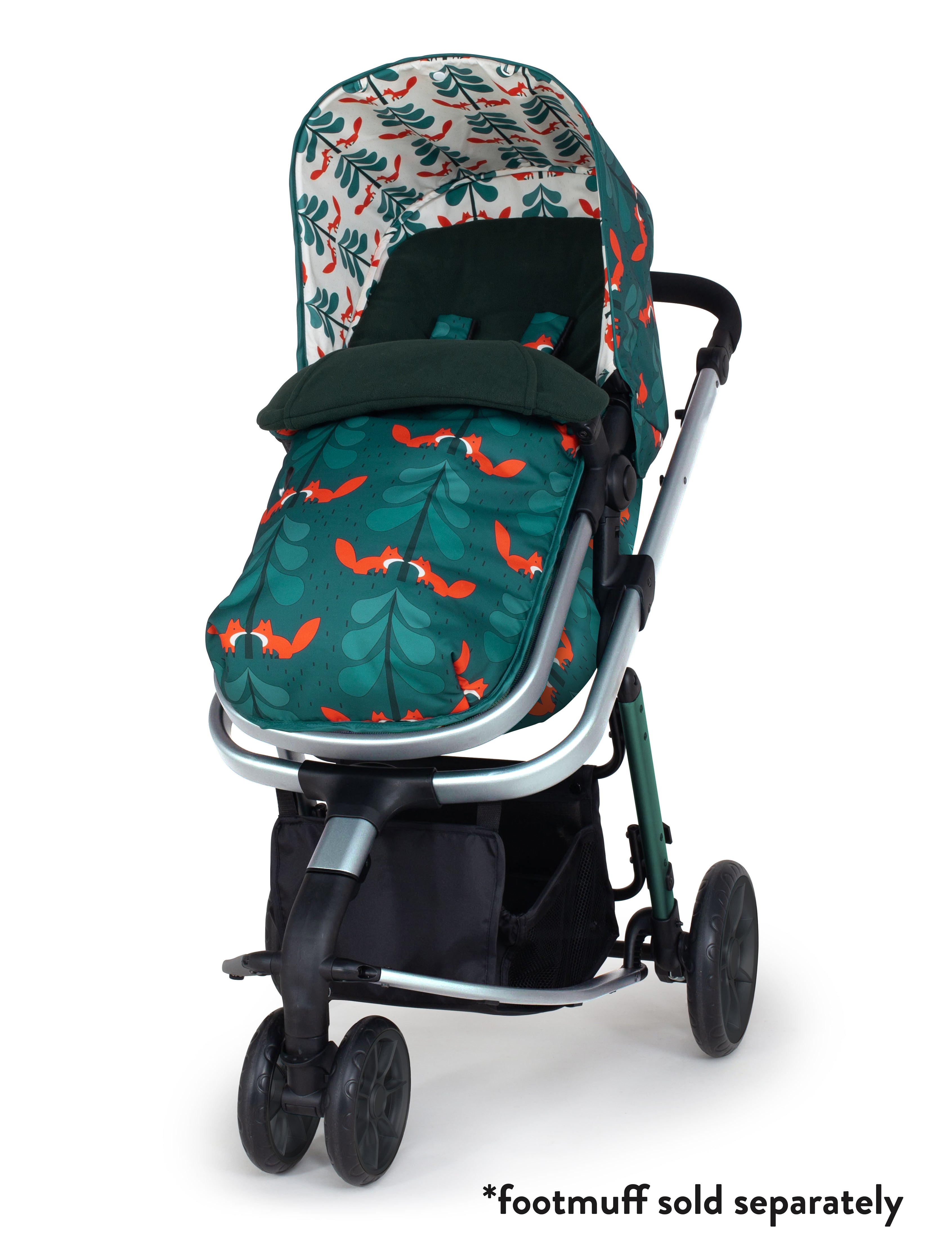 Giggle 2 in 1 i-Size Bundle Fox Friends