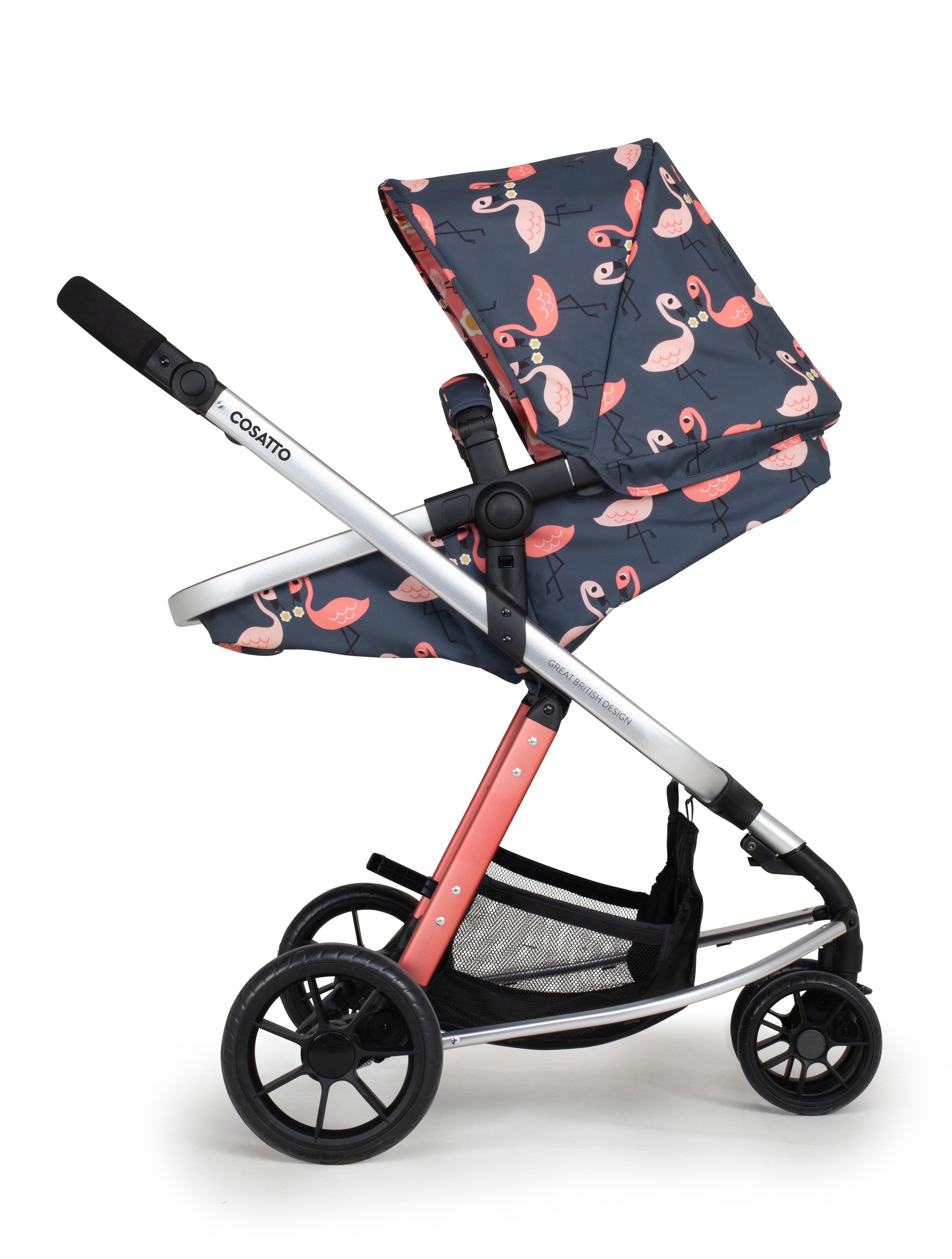 Giggle 2 in 1 i-Size Everything Bundle Pretty Flamingo