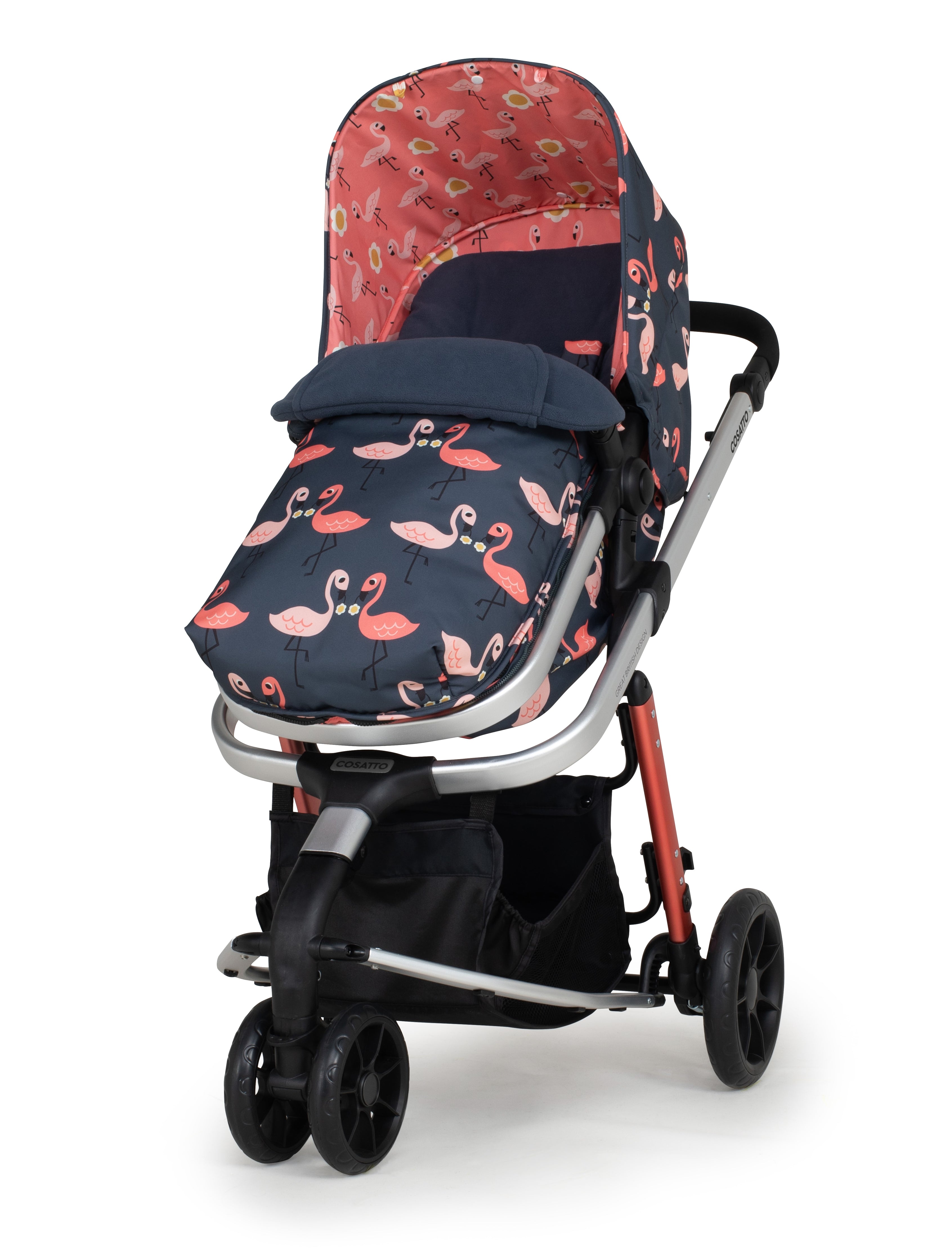 Giggle 2 in 1 i-Size Everything Bundle Pretty Flamingo