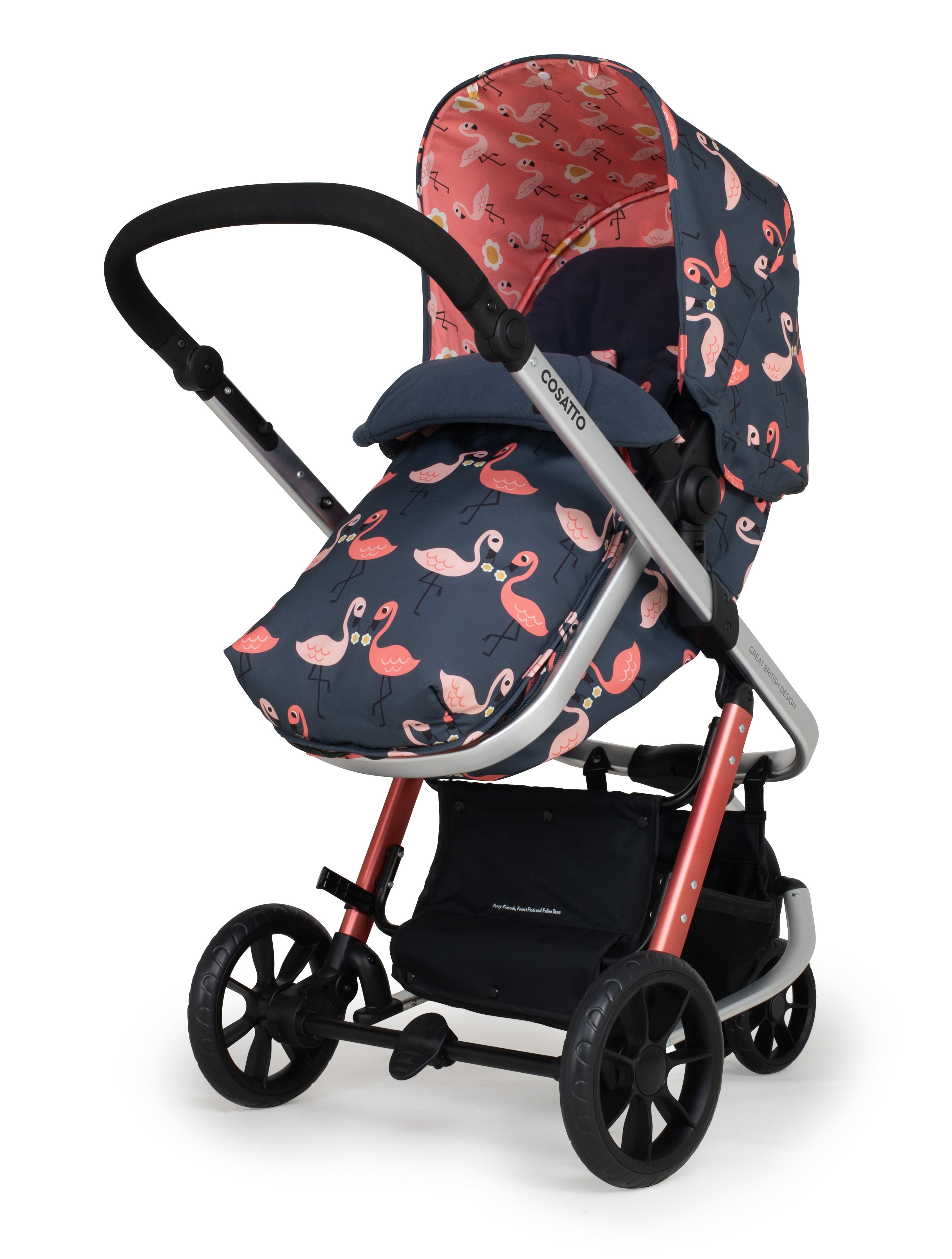 Giggle 2 in 1 i-Size Everything Bundle Pretty Flamingo