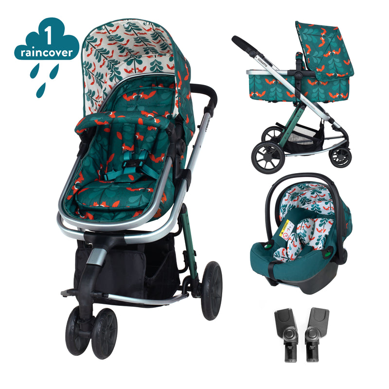 Giggle 2 in 1 i-Size Bundle Fox Friends - Bundle - Cosatto Ireland