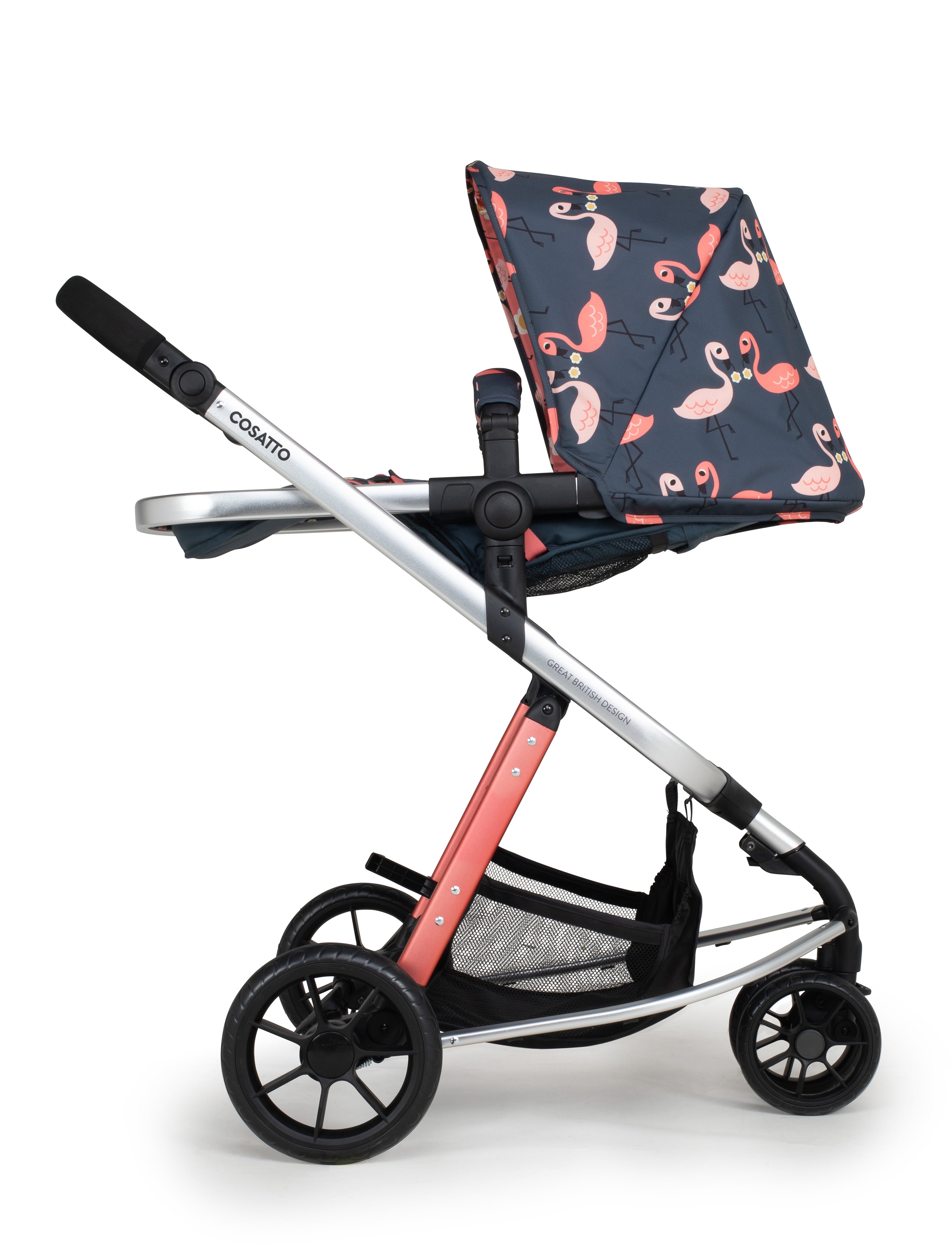 Giggle 3 in 1 Carseat Bundle Pretty Flamingo