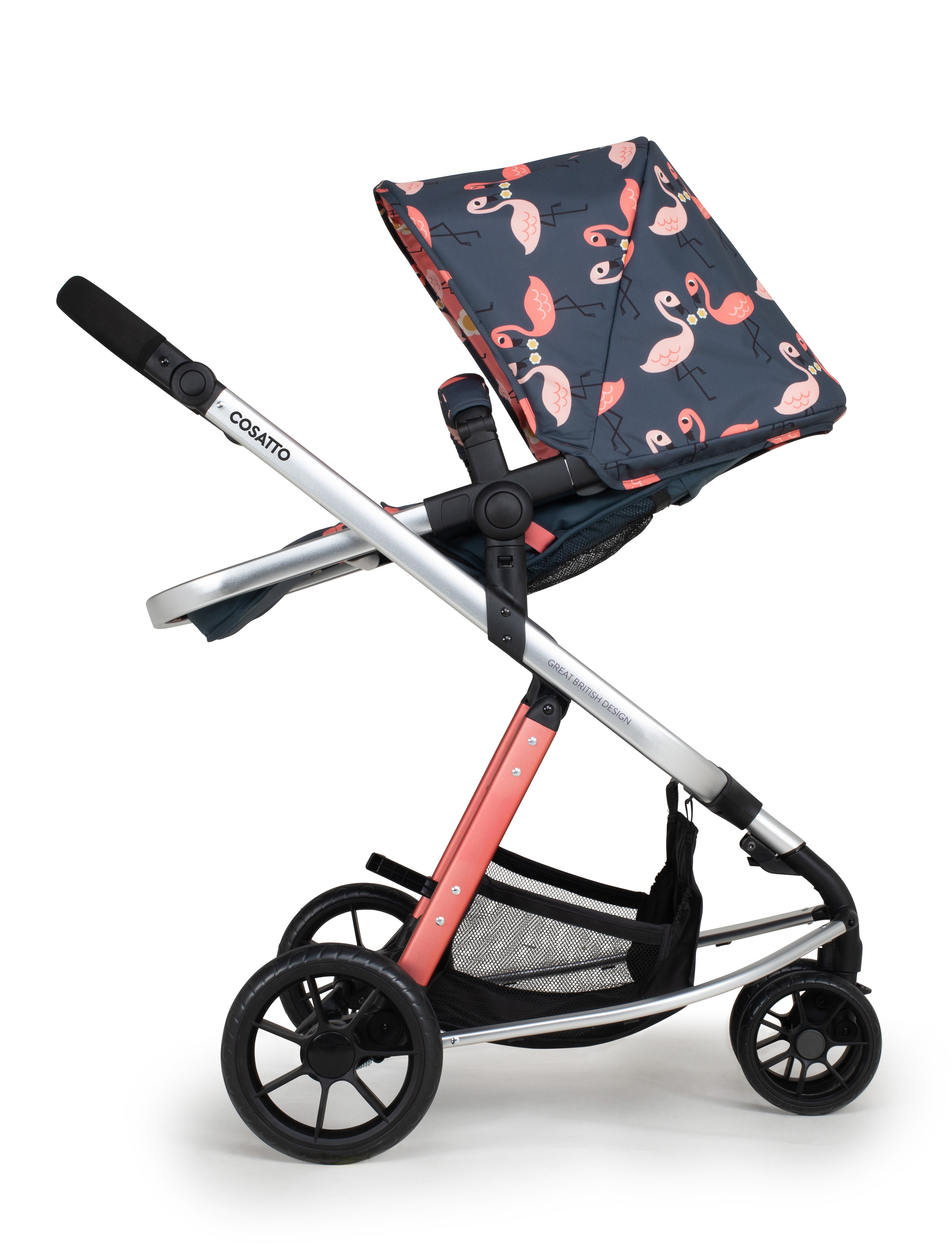 Giggle 3 in 1 Carseat Bundle Pretty Flamingo