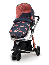Giggle 3 in 1 i-Size Everything Bundle Pretty Flamingo