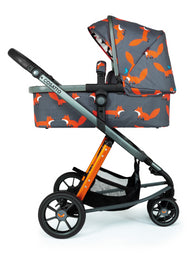 Giggle 3 Pram and Pushchair Charcoal Mister Fox