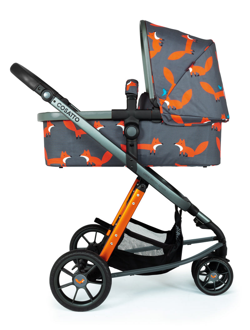 Giggle 3 Pram and Pushchair Charcoal Mister Fox - Pram and Pushchair - Cosatto Ireland