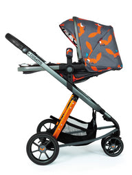 Giggle 3 Pram and Pushchair Charcoal Mister Fox