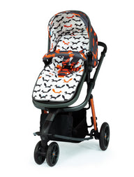 Giggle 3 Pram and Pushchair Charcoal Mister Fox