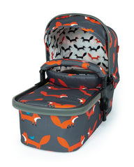 Giggle 3 Pram and Pushchair Charcoal Mister Fox