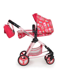 Giggle Quad Dolls Pram CarSeat Fairy Garden