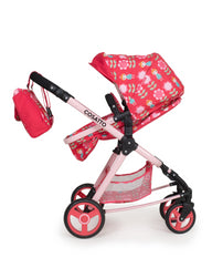 Giggle Quad Dolls Pram CarSeat Fairy Garden