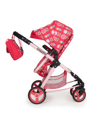 Giggle Quad Dolls Pram CarSeat Fairy Garden