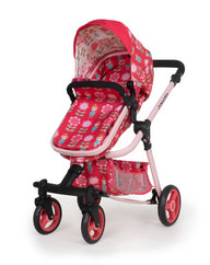 Giggle Quad Dolls Pram CarSeat Fairy Garden