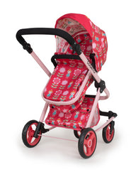 Giggle Quad Dolls Pram CarSeat Fairy Garden