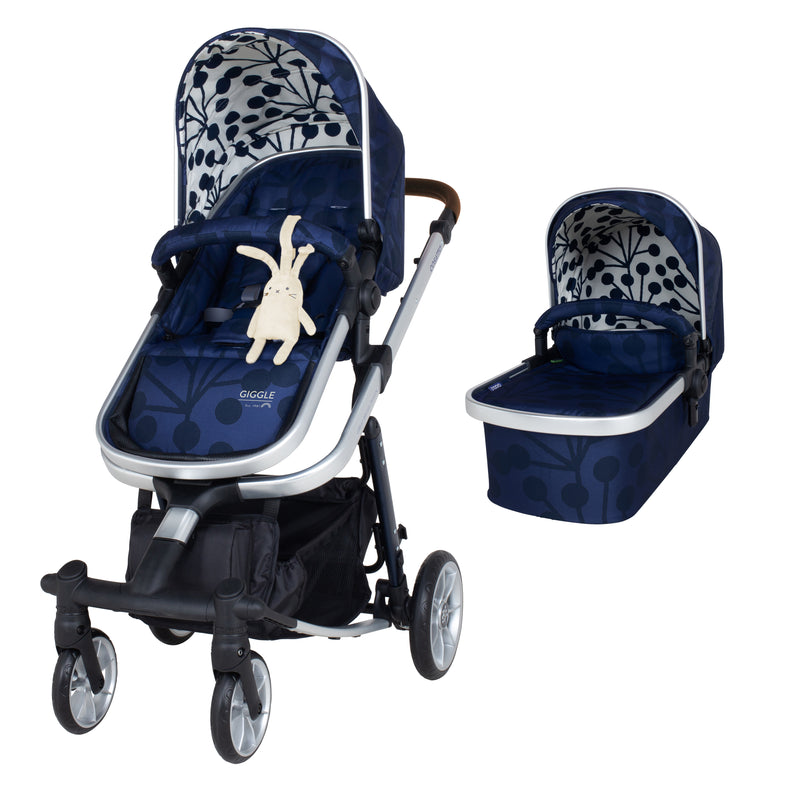 Giggle Quad Pram and Pushchair Lunaria Ink - Pram and Pushchair - Cosatto Ireland