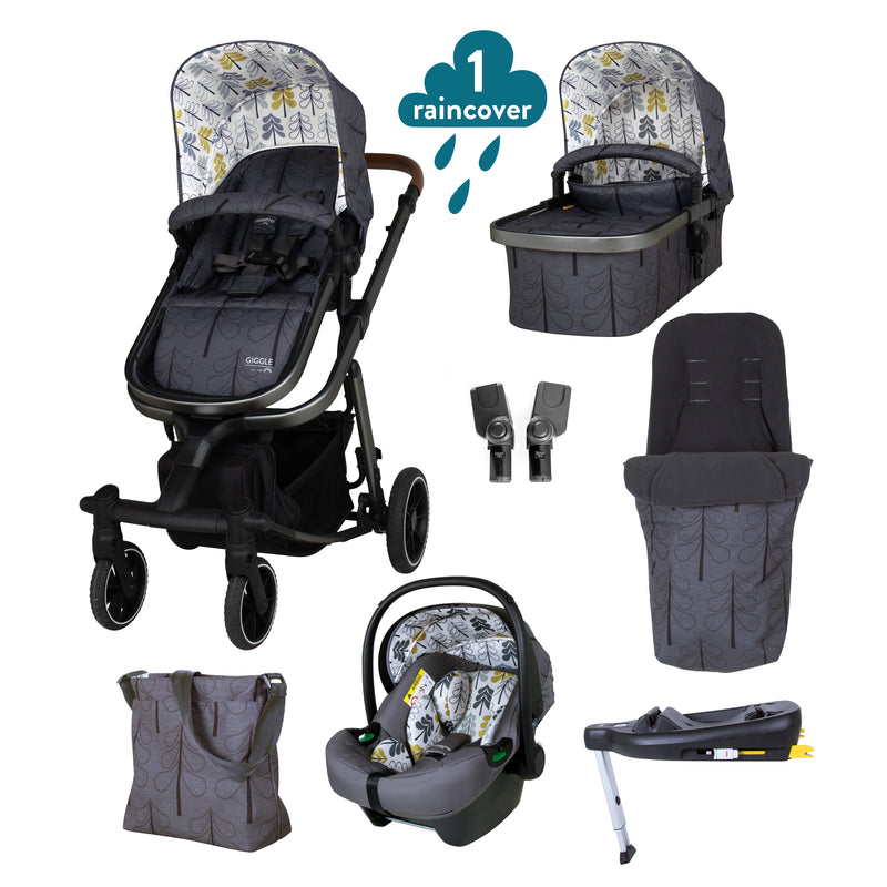 Giggle Trail 3 in 1 i-Size Everything Bundle Fika Forest - Bundle - Cosatto Ireland