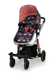 Giggle Trail 3 in 1 i-Size Everything Bundle Pretty Flamingo