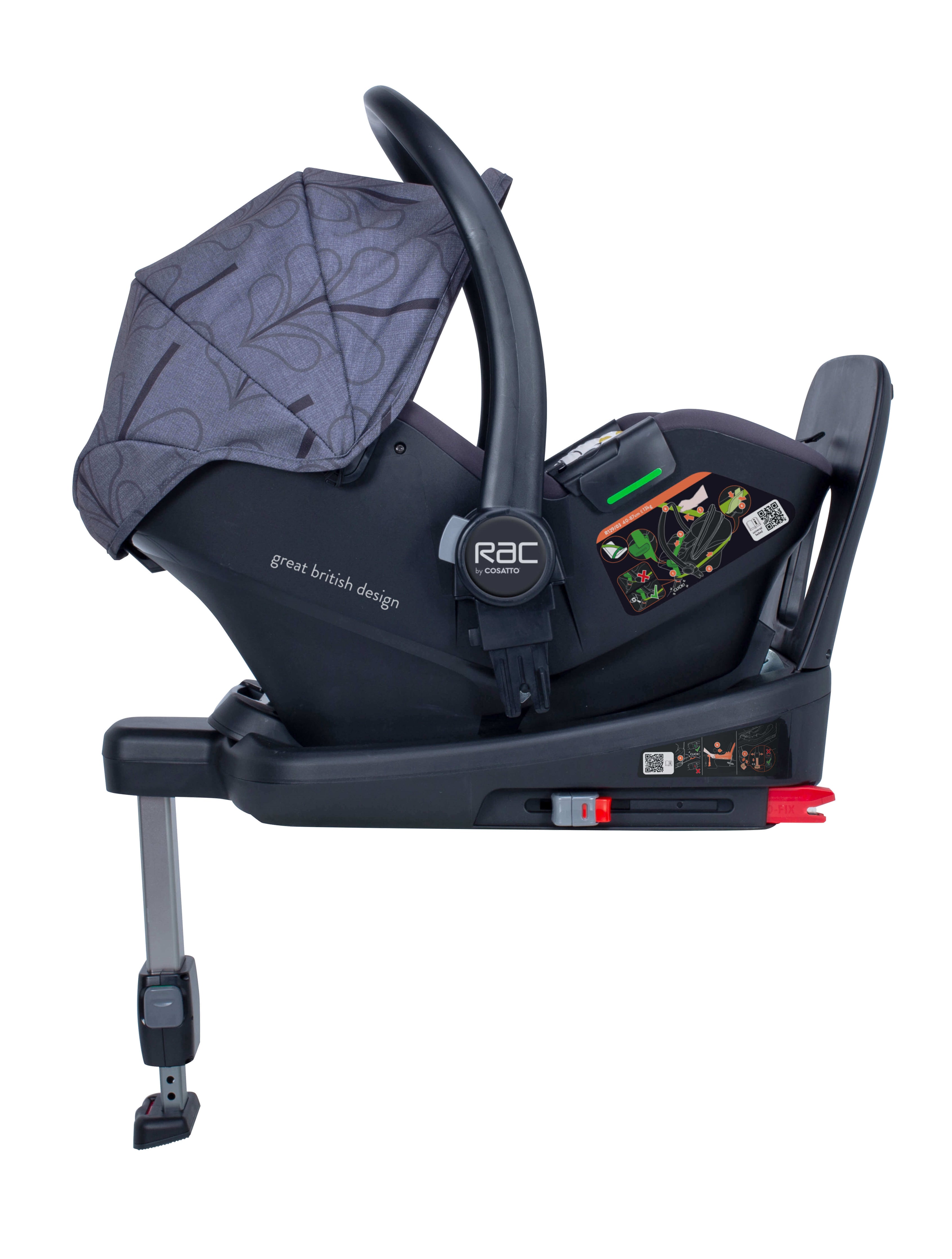 Port I-Size 0+ Car seat Fika Forest