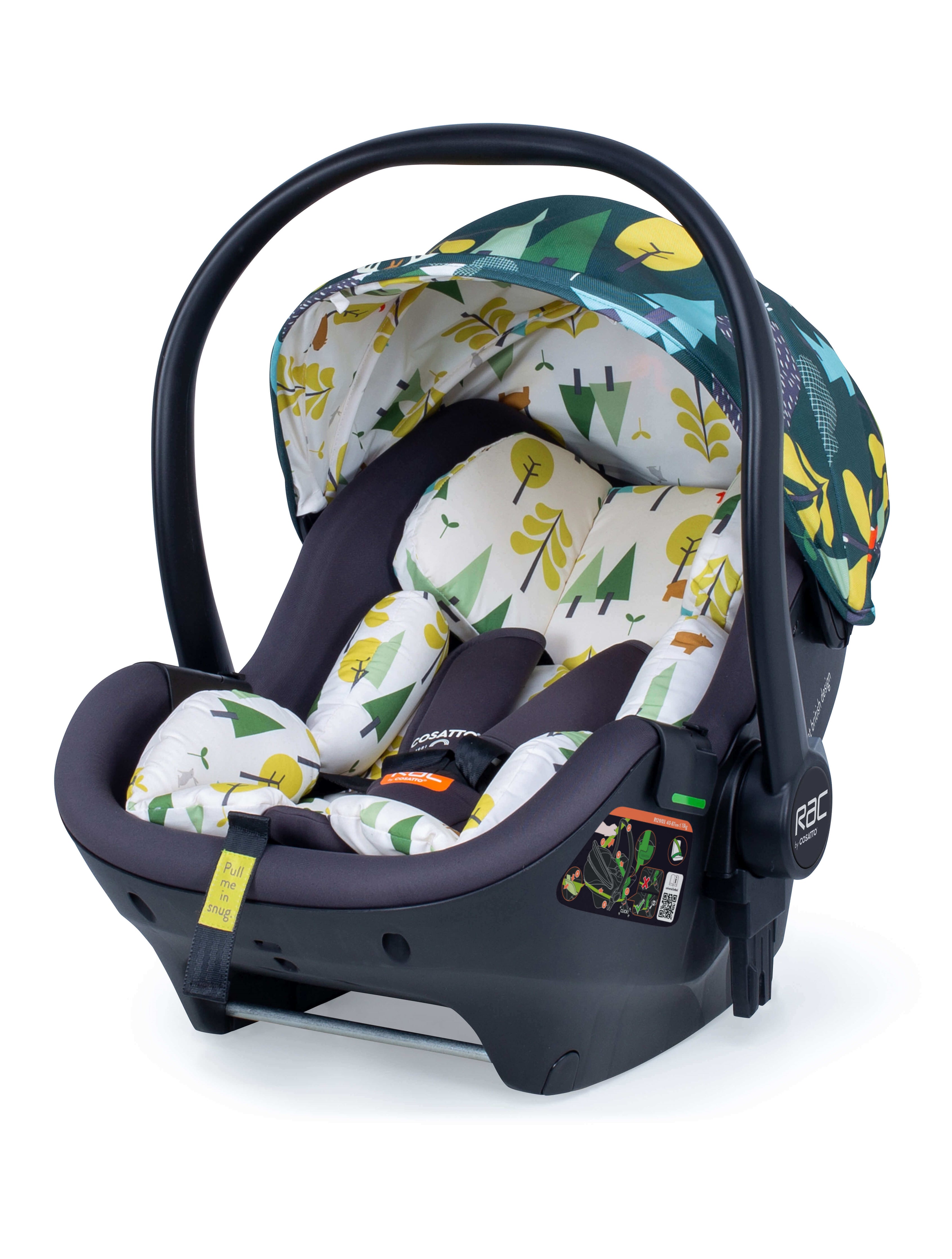 Giggle 3 Car Seat and i-Size Base Bundle Into The Wild