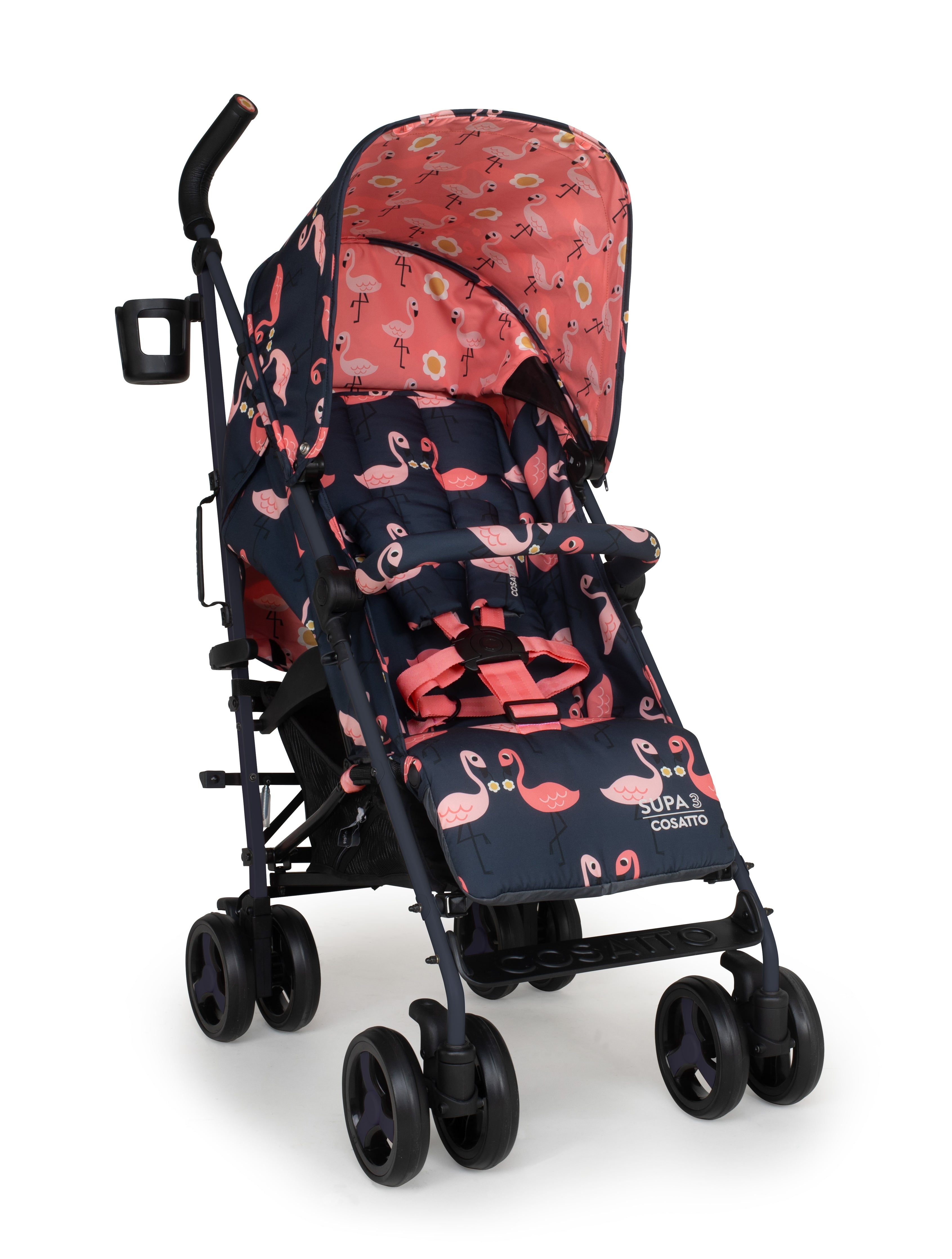 Supa 3 Stroller Pretty Flamingo