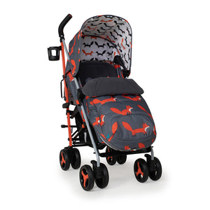 Supa 3 Stroller Charcoal Mister Fox - Stroller - Cosatto Ireland