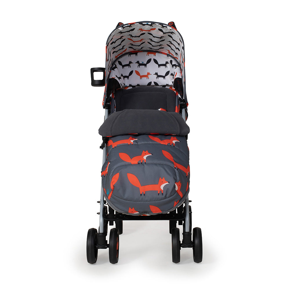 Supa 3 Stroller Charcoal Mister Fox