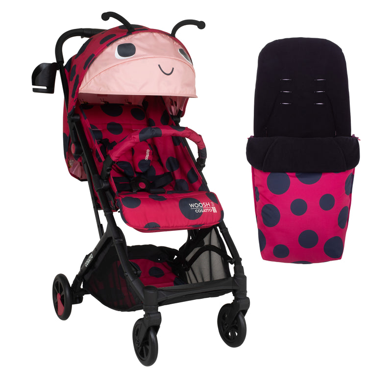 Woosh 3 Lovebug (With Footmuff) - Stroller - Cosatto Ireland