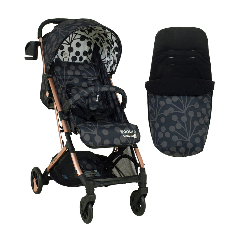 Woosh 3 Lunaria Blush (With Footmuff) - Stroller - Cosatto Ireland