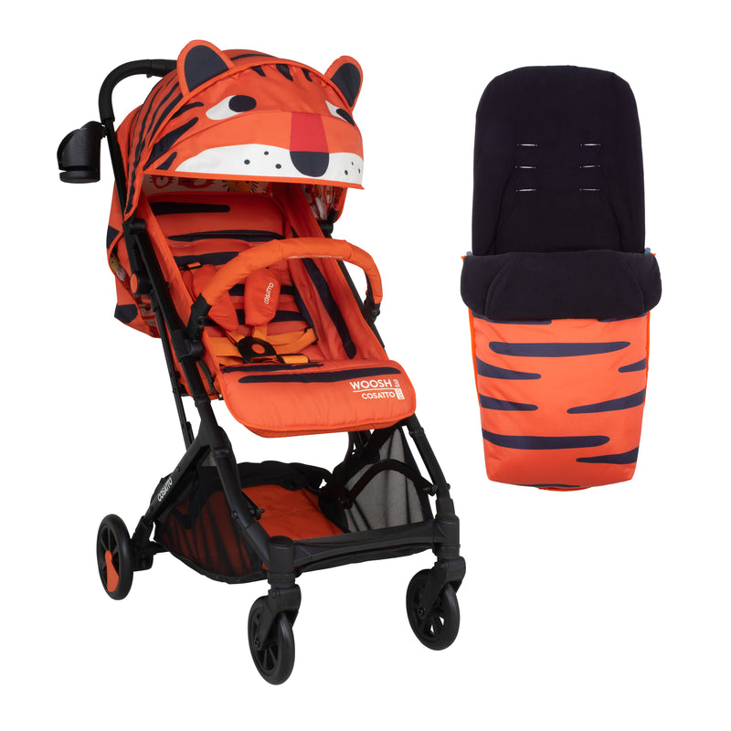 Woosh 3 Tomkin Tiger (With Footmuff) - Stroller - Cosatto Ireland
