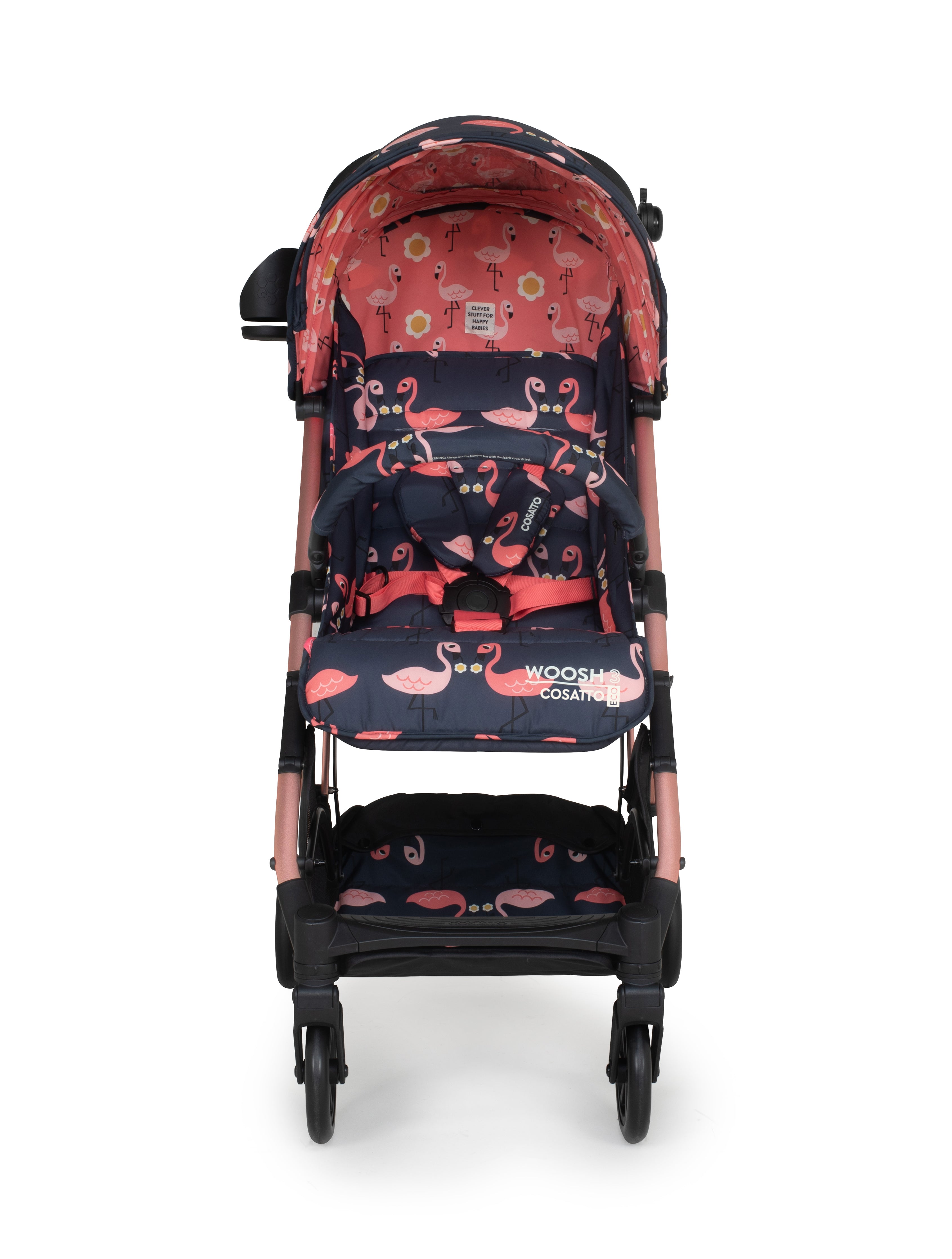 Woosh 3 Stroller Pretty Flamingo