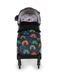 Woosh 3 with Footmuff Bundle Disco Rainbow