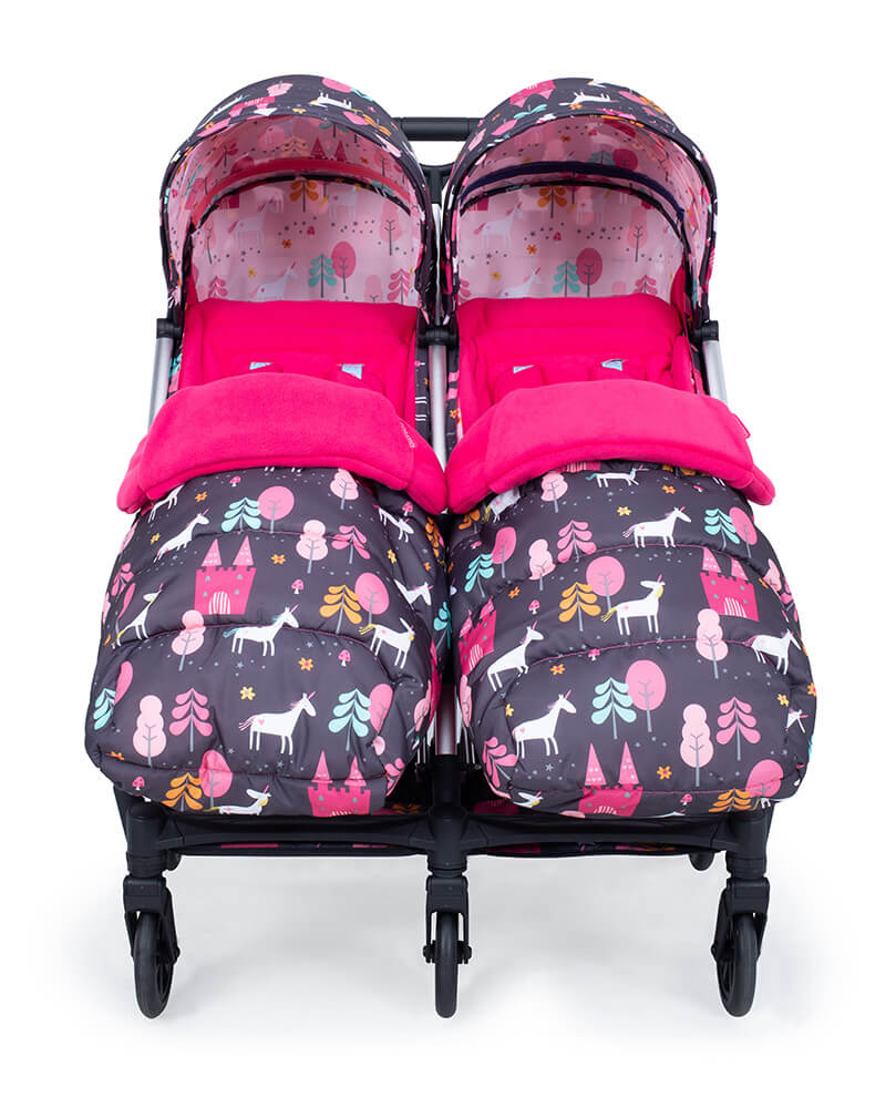 Woosh Double Stroller Unicorn Land