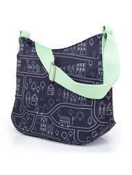 Cosatto Changing Bag and Footmuff Bundle My Town